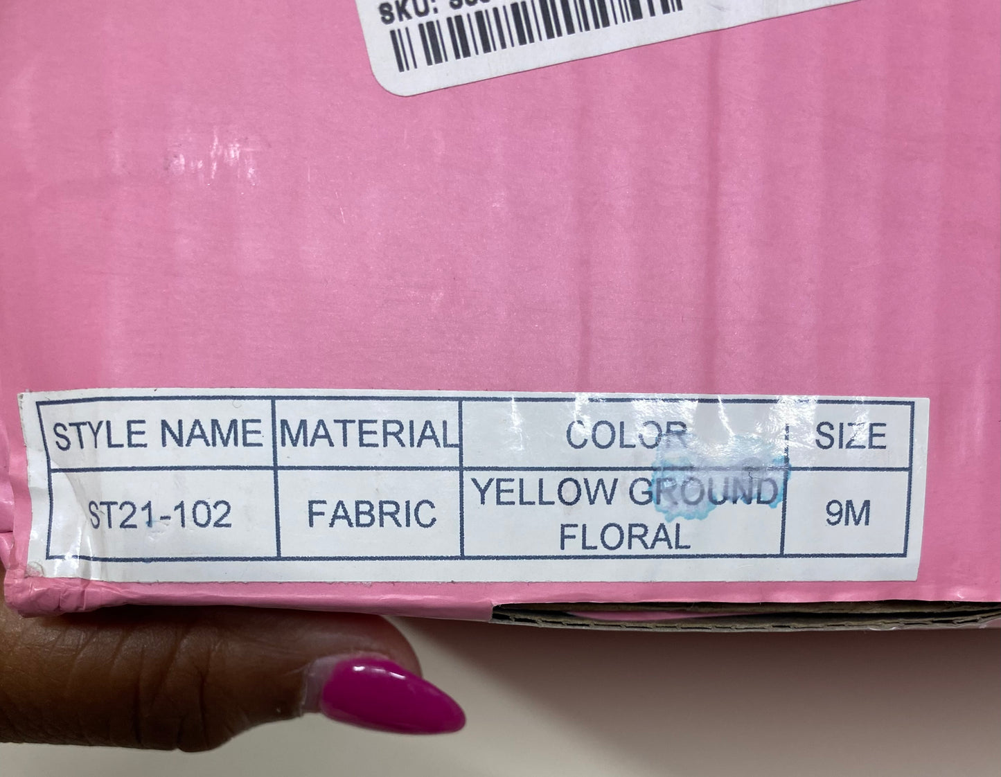 Satin floral Platform Resale