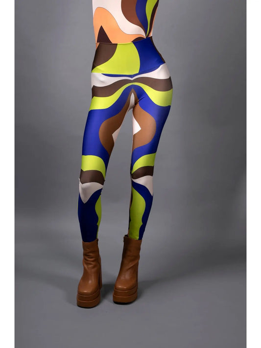 Preorder : Phsyc Print leggings